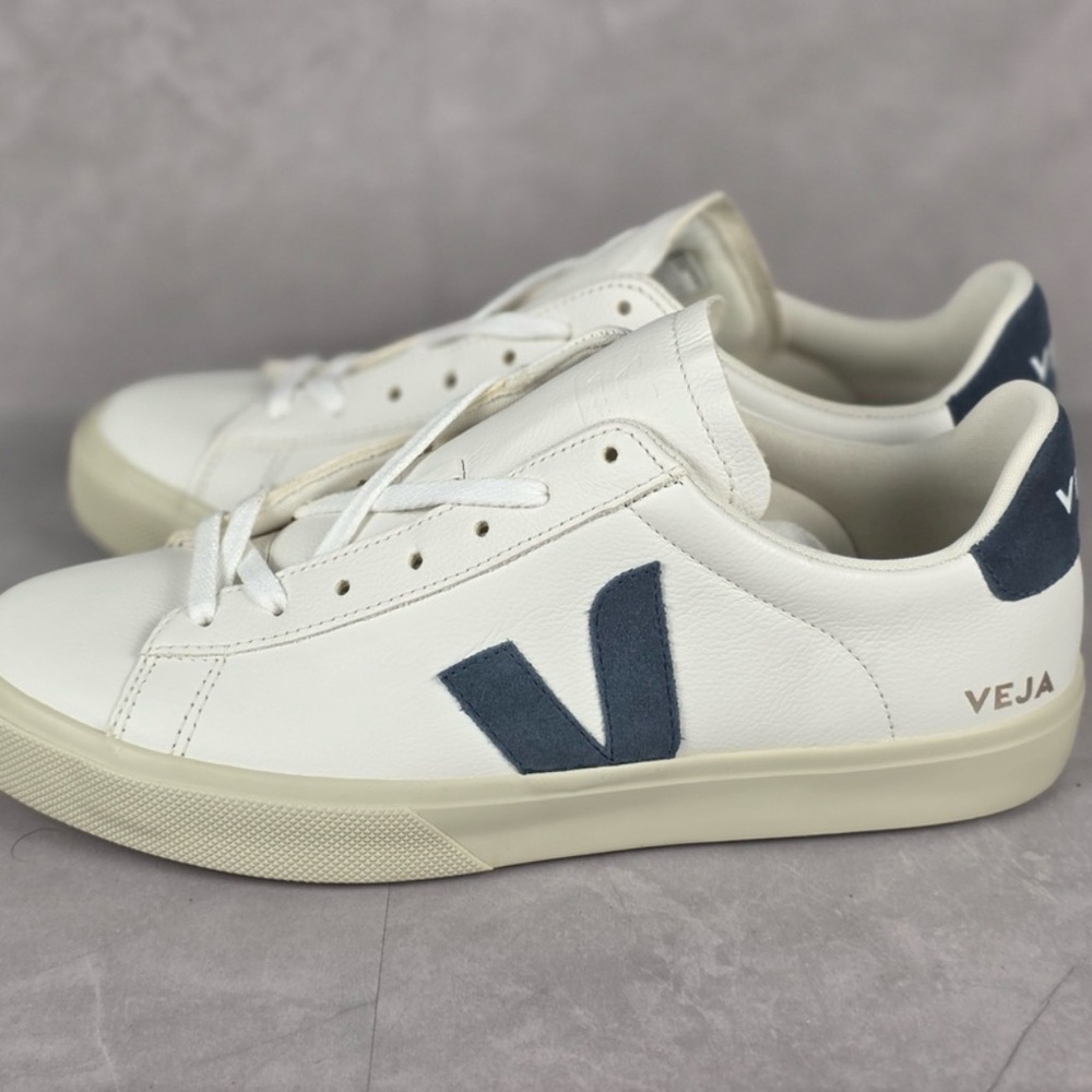 Veja White and Blue Sneakers - NEW IN BOX